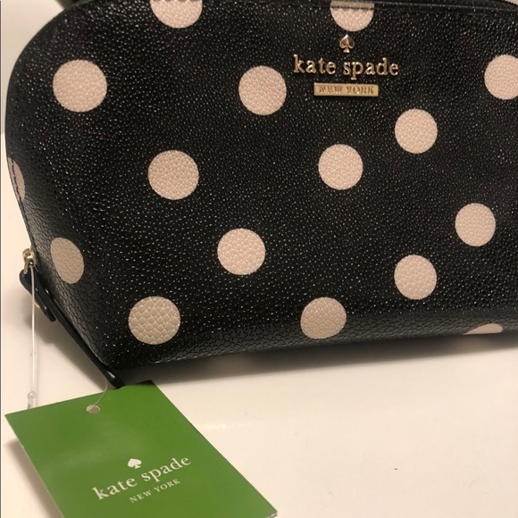 New Kate Spade poka- dot purse - Picture 2 of 5